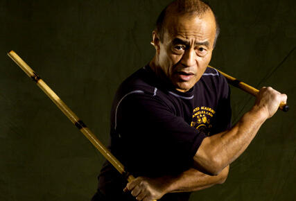 Irish stick fighting poster